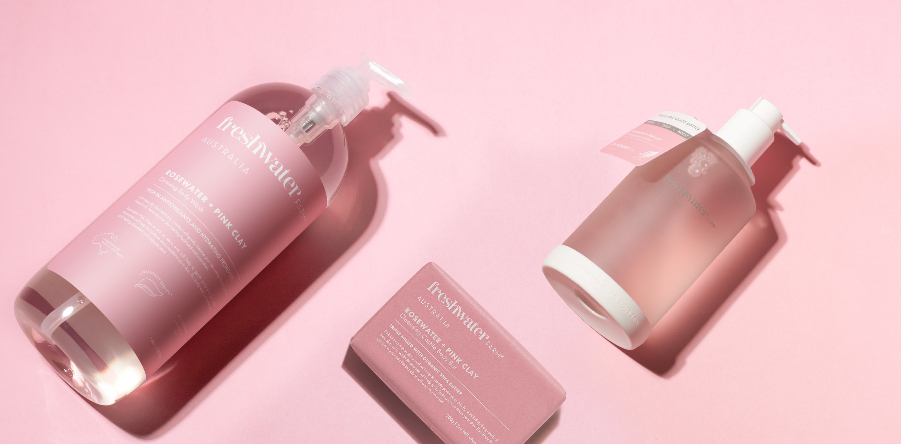 Rosewater + Pink Clay