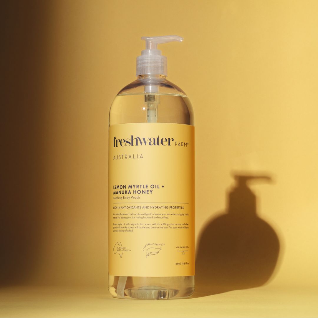 BODY WASH | Soothing Lemon Myrtle Oil + Manuka Honey 1 Litre