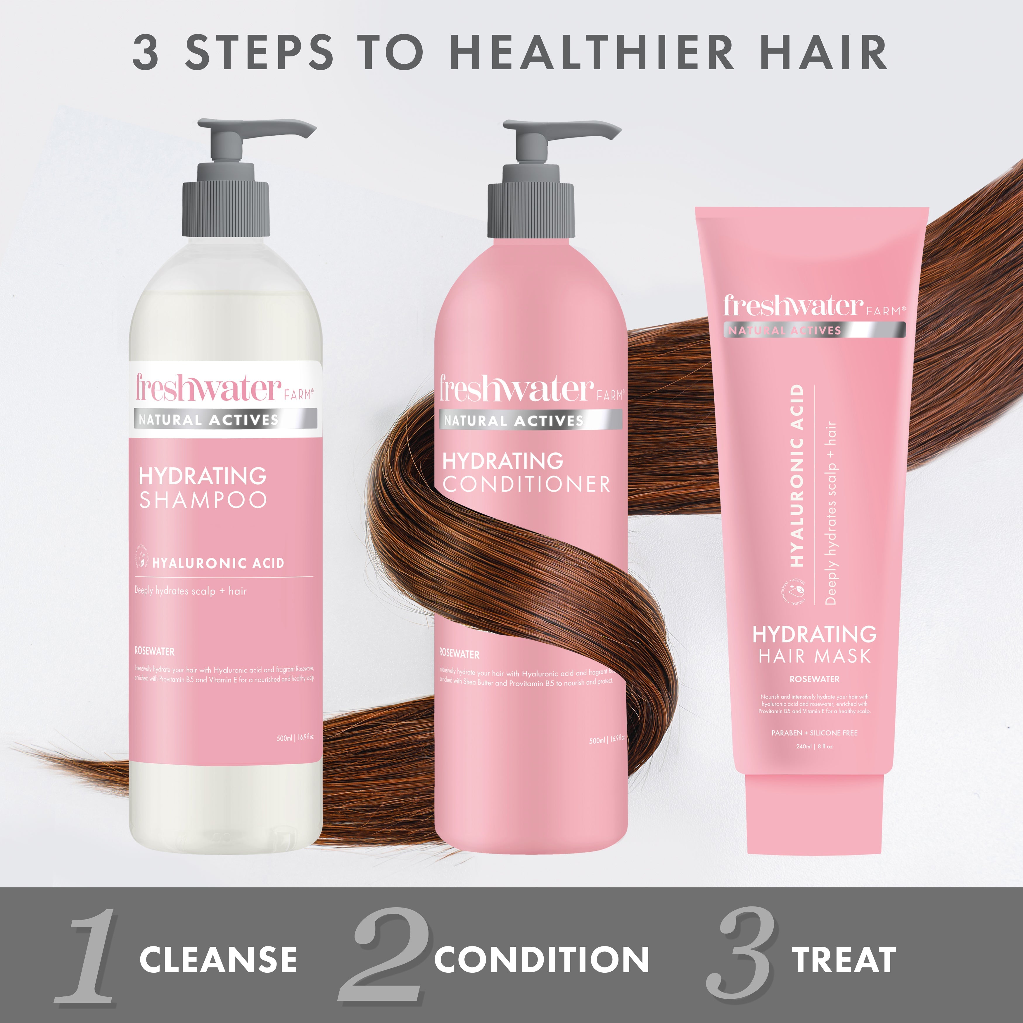 Hydrating Hyaluronic Shampoo 500ml