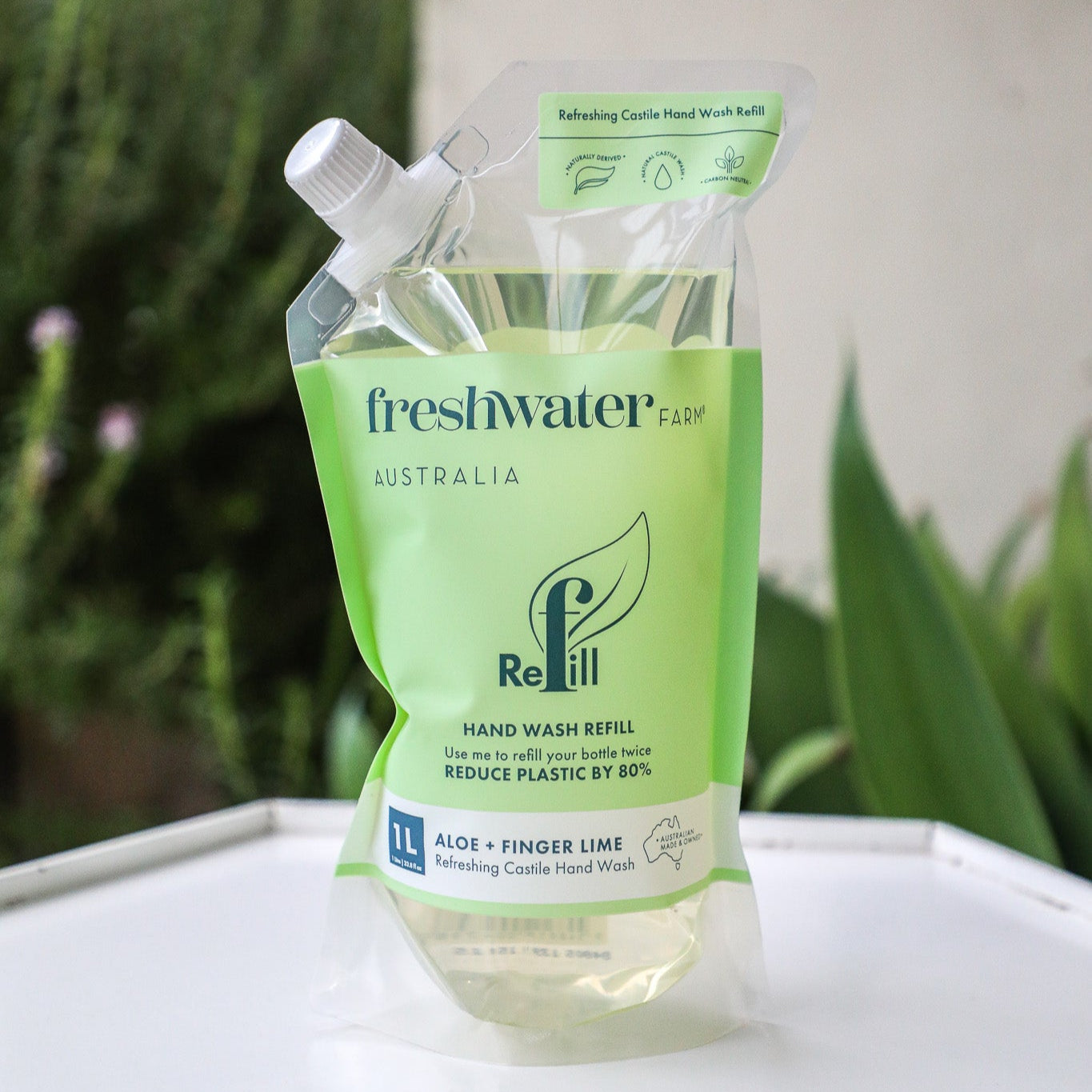 NEW HAND WASH REFILL | Refreshing Aloe + Finger Lime Pouch Refill 1L