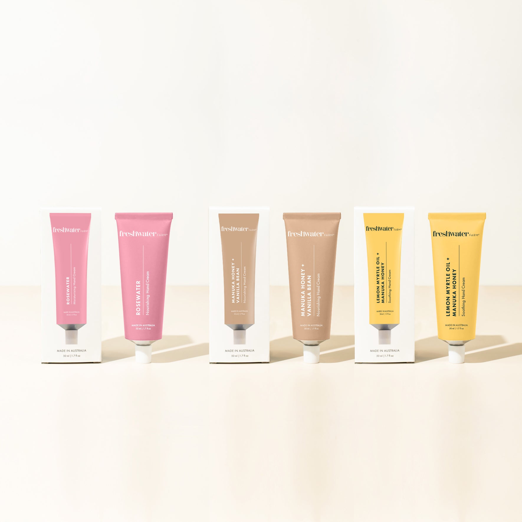 NEW TRAVEL SIZE HAND CREAM | Soothing Lemon Myrtle Oil + Manuka Honey 50ml Travel Size