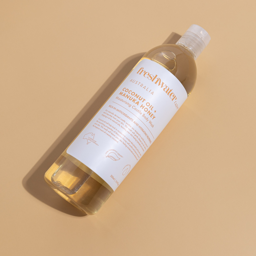 BODY WASH | Moisturising Coconut Oil + Manuka Honey 500ml