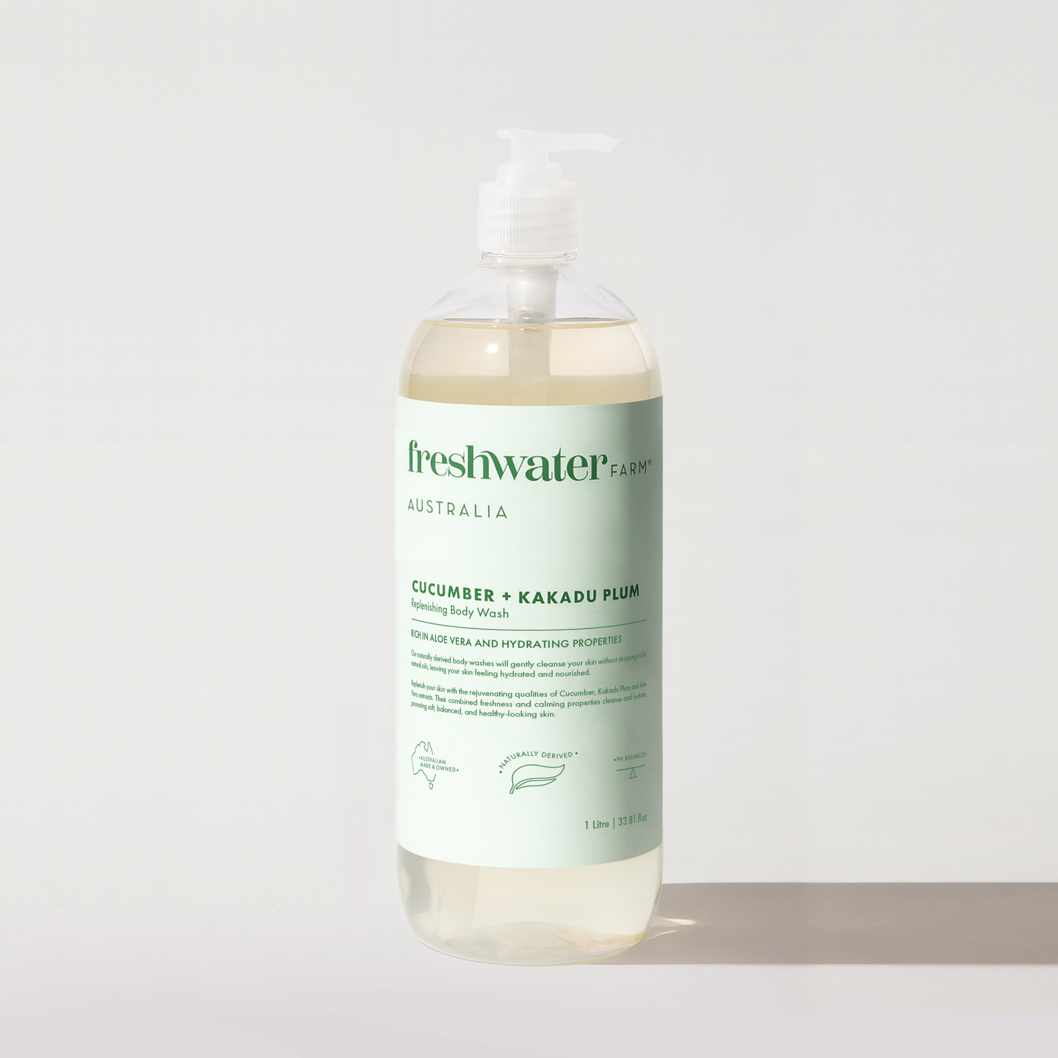 NEW BODY WASH | Cucumber + Kakadu Plum 1 Litre