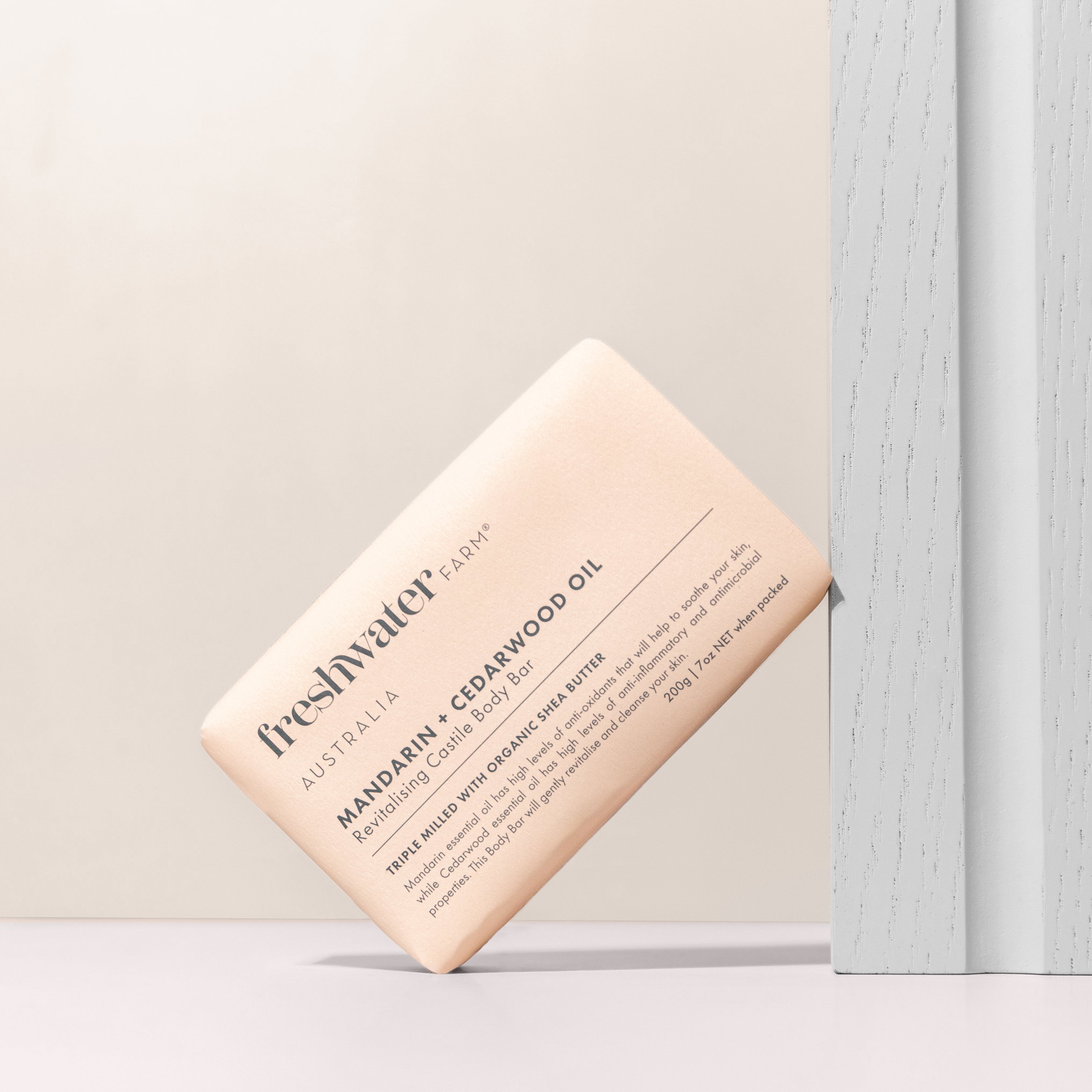 BODY BAR | Revitalising Mandarin + Cedarwood Oil 200g