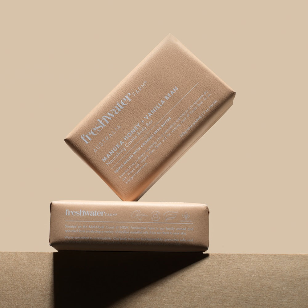 BODY BAR | Manuka Honey + Vanilla Bean 200g