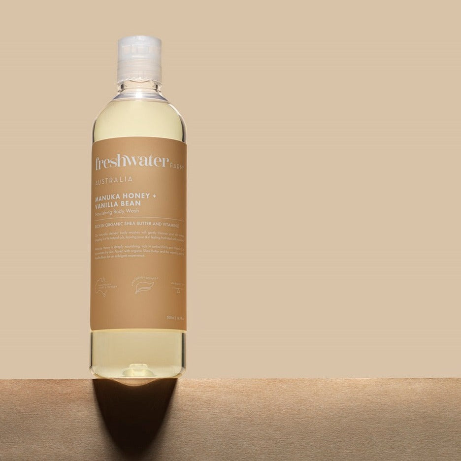 BODY WASH | Manuka Honey + Vanilla Bean 500ml