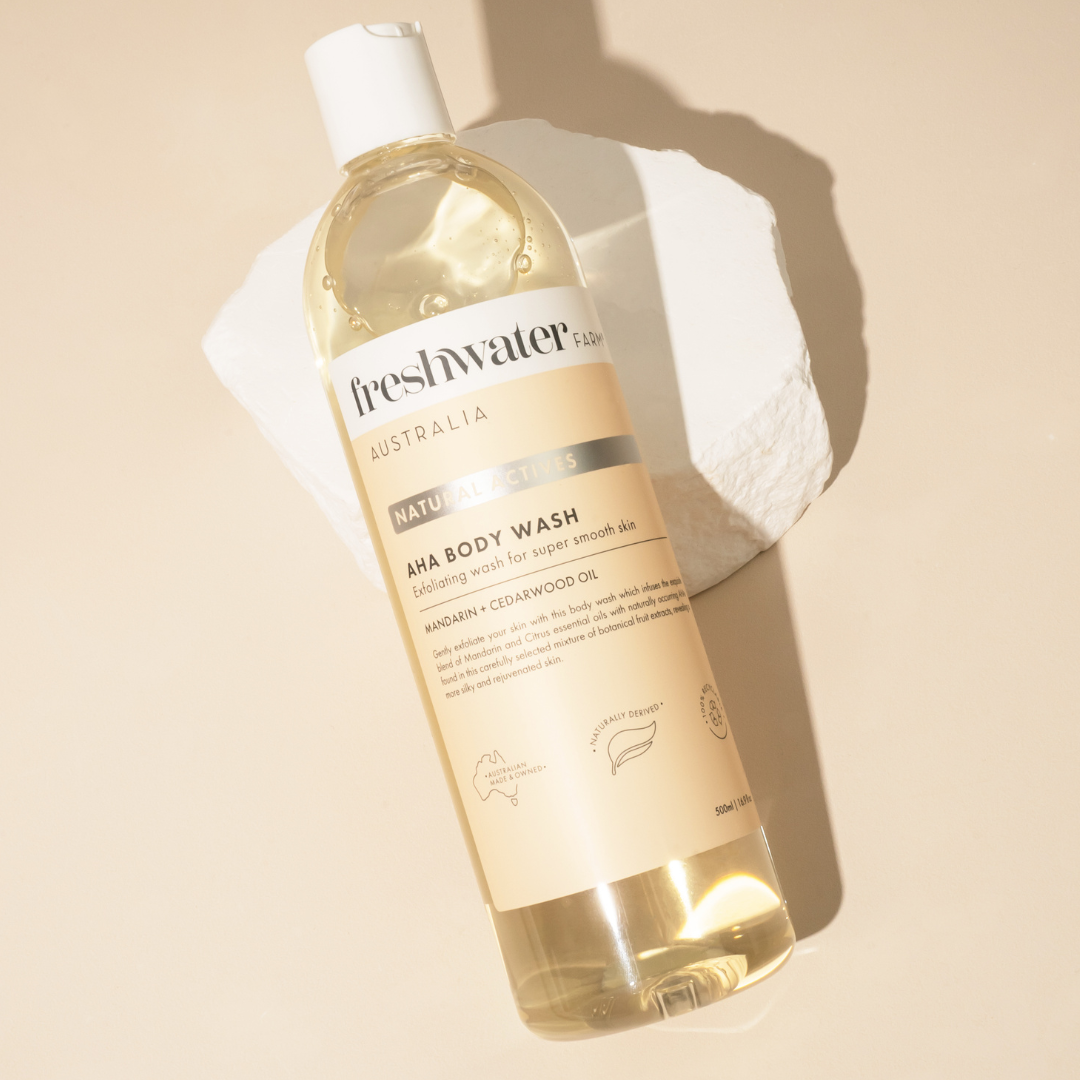 NATURAL ACTIVES BODY WASH | Exfoliating AHA 500ml