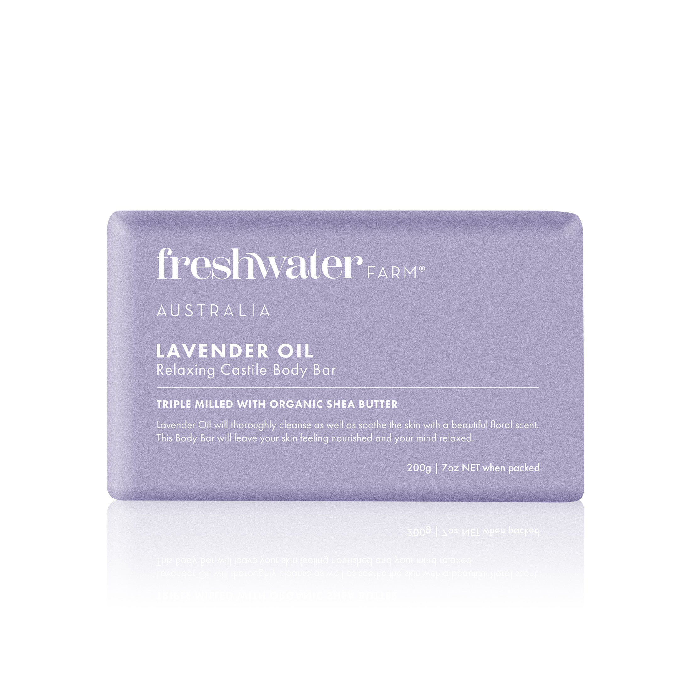 Freshwater Farm Lavender Oil 200g Body Bar
