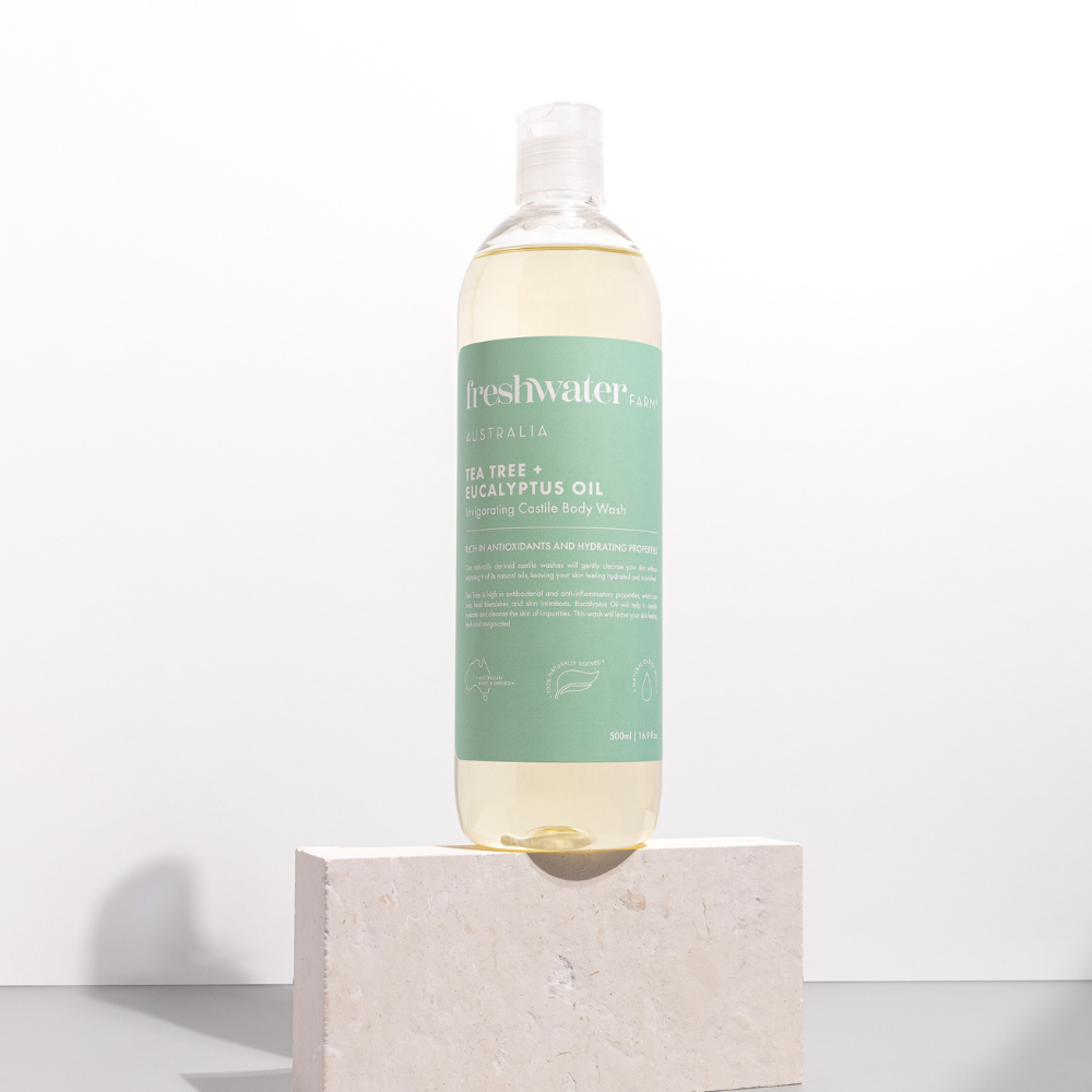 BODY WASH | Sanitising Tea Tree + Eucalyptus Oil 500ml