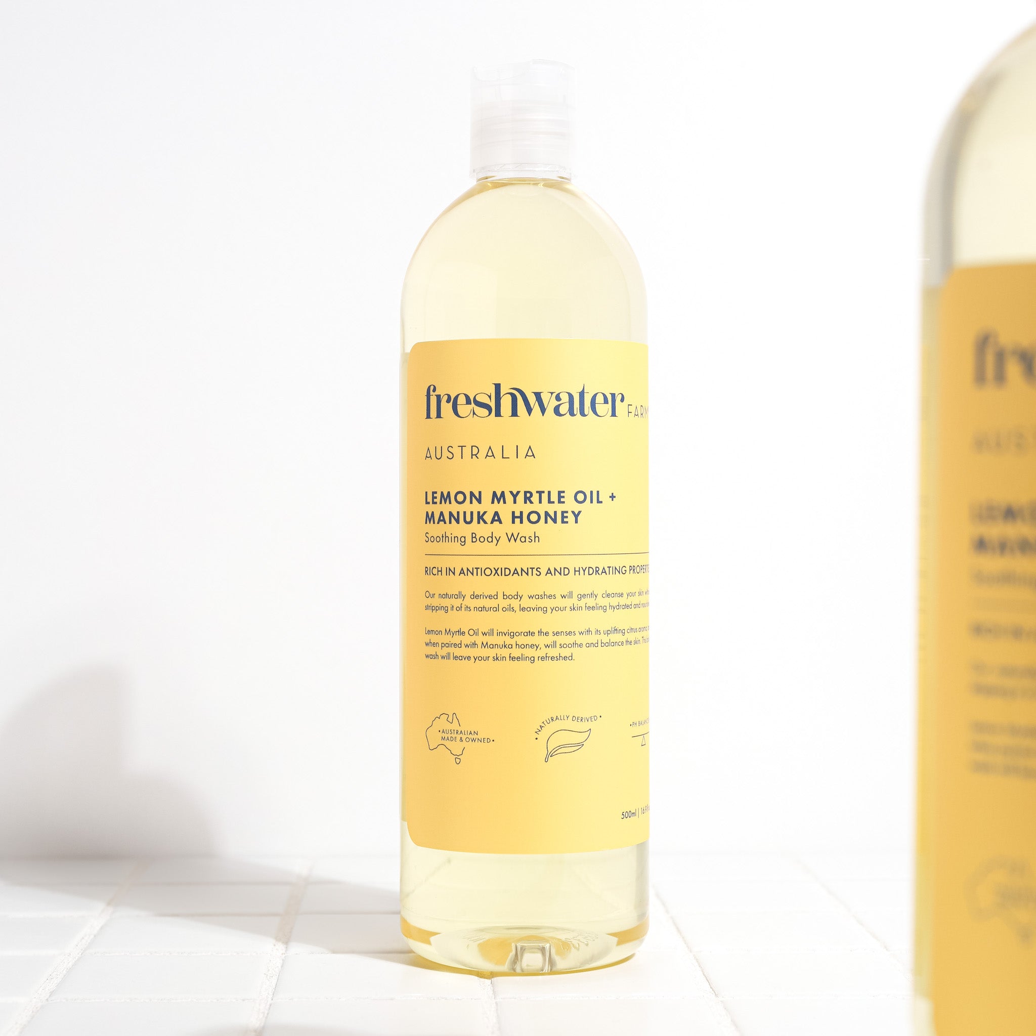 BODY WASH | Soothing Lemon Myrtle Oil + Manuka Honey 500ml