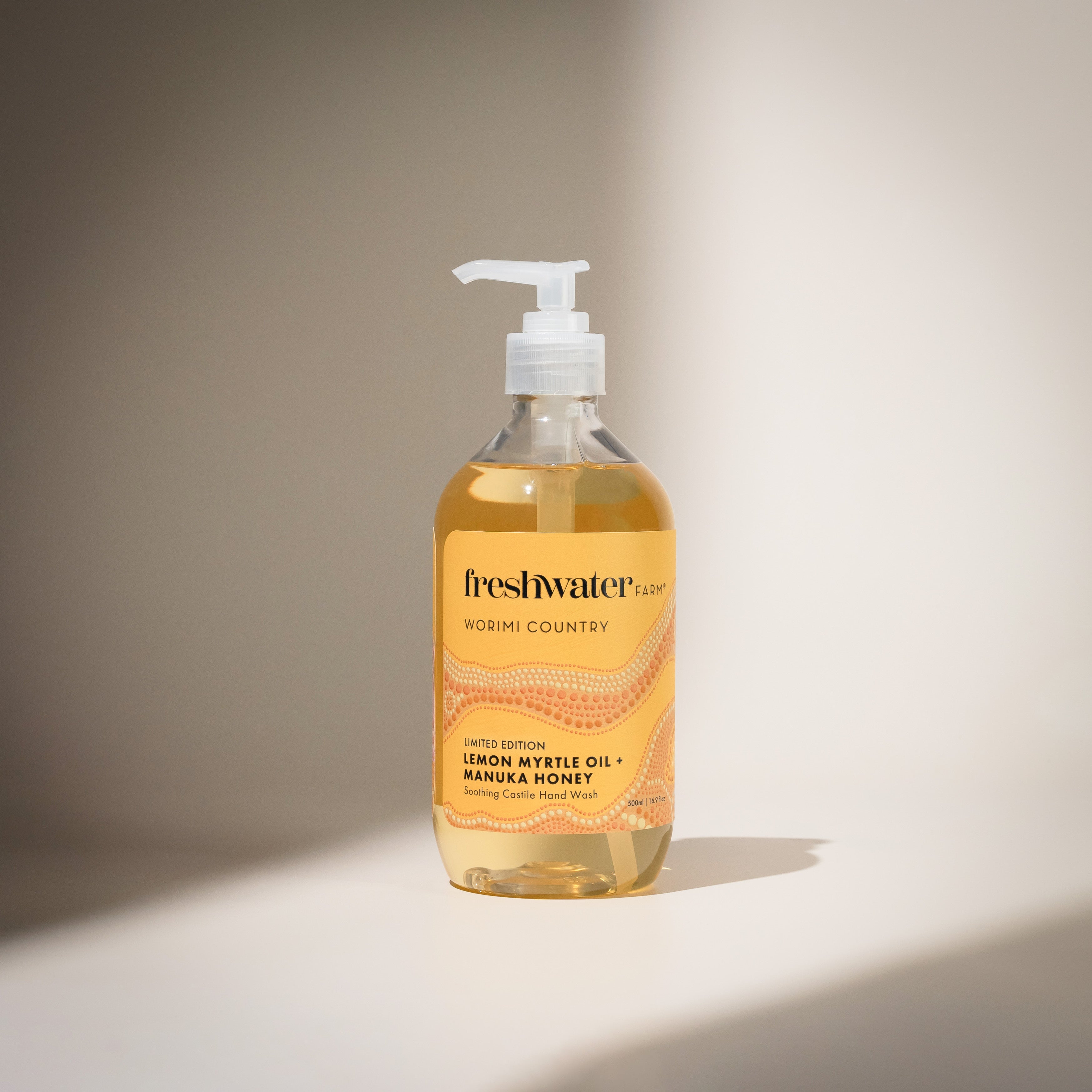 LIMITED EDITION HAND WASH | Soothing Lemon Myrtle Oil + Manuka Honey 500ml