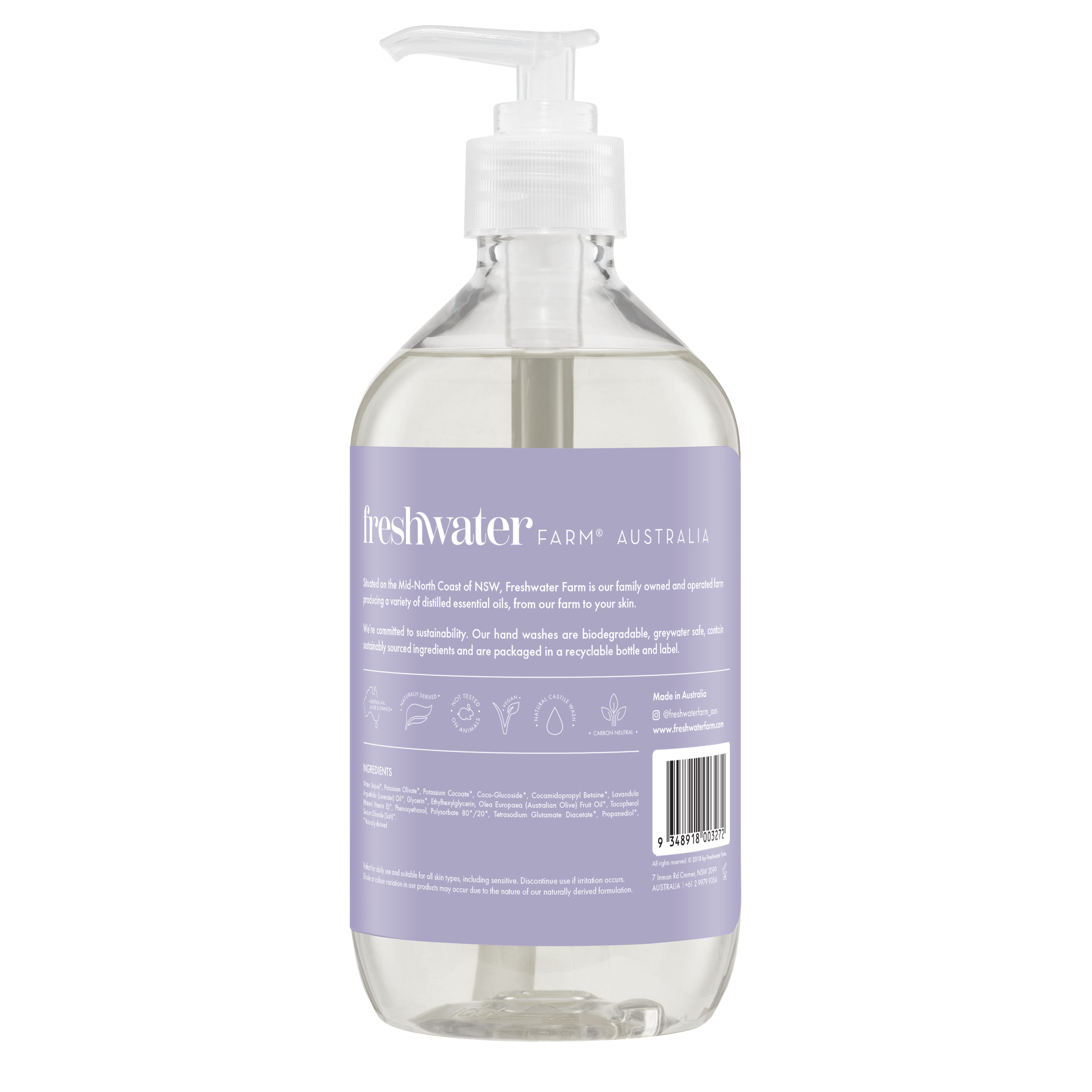 HAND WASH | Relaxing Lavender Oil 500ml