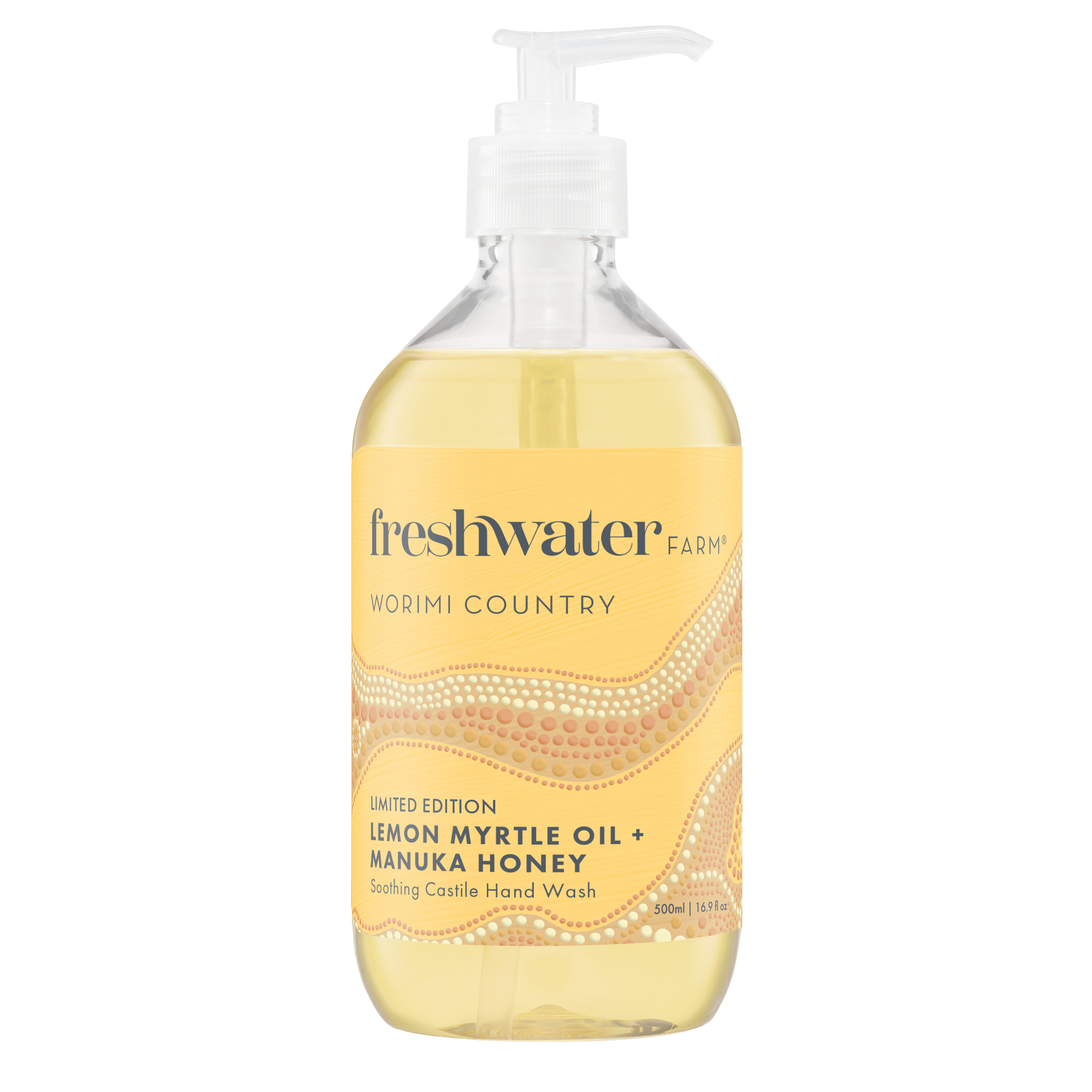 LIMITED EDITION HAND WASH | Soothing Lemon Myrtle Oil + Manuka Honey 500ml