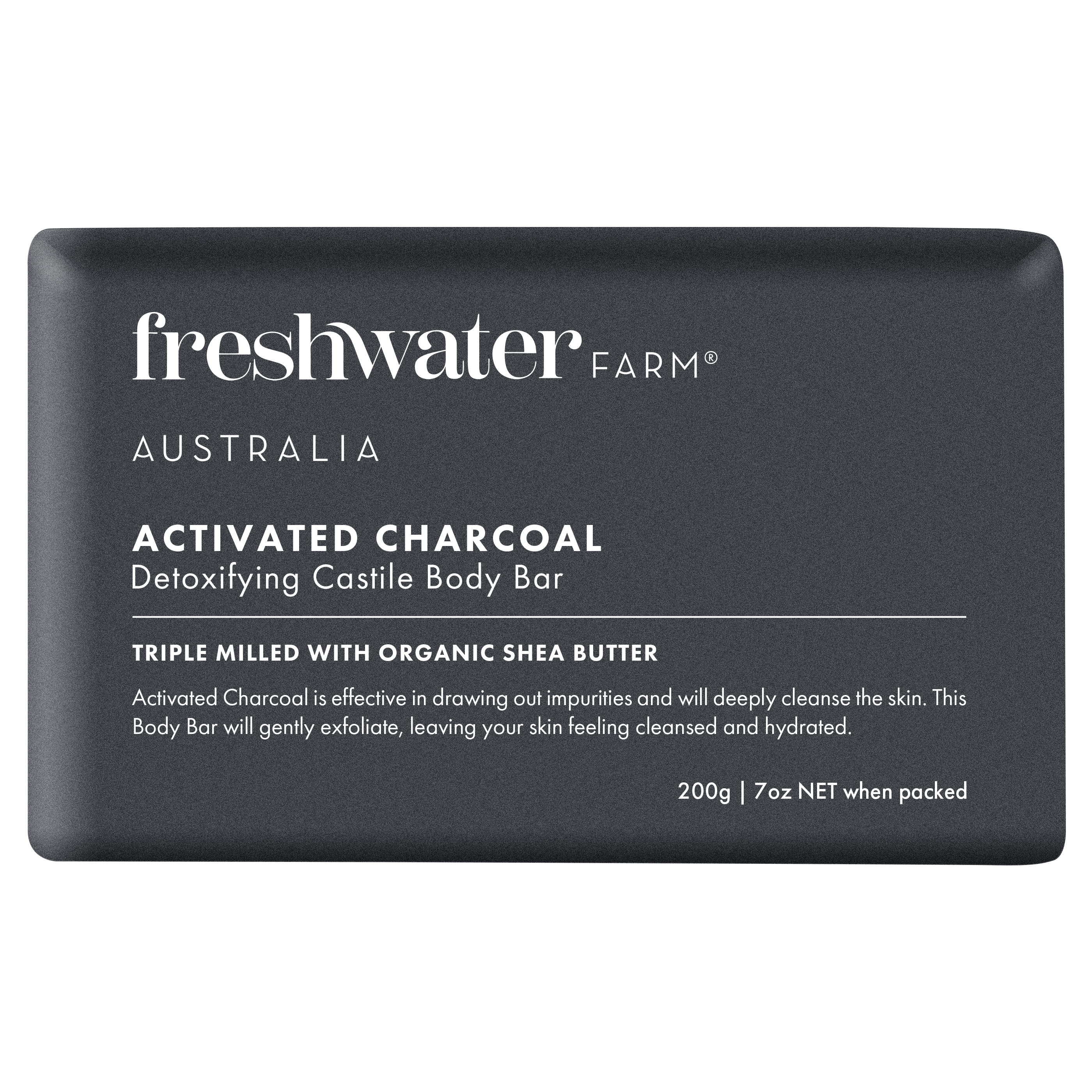 BODY BAR | Detoxifying Activated Charcoal 200g