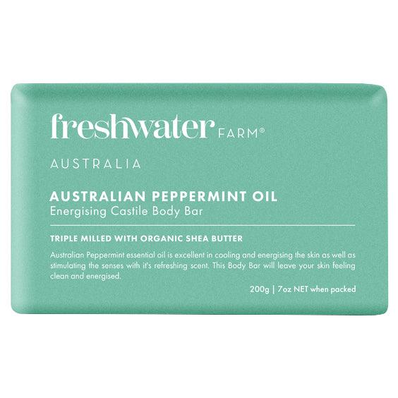 BODY BAR | Australian Peppermint Oil 200g - FreshwaterFarm