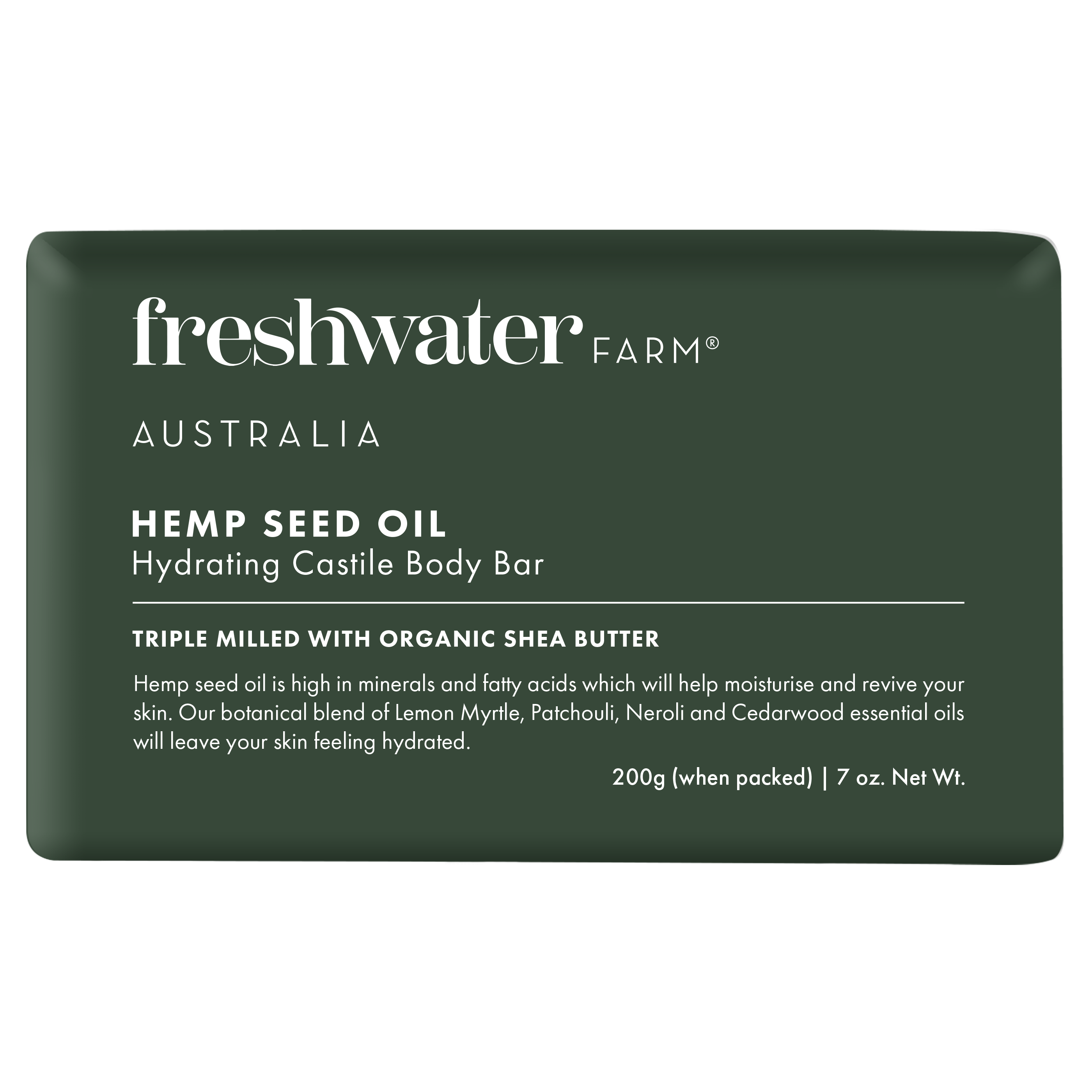 BODY BAR | Hydrating Hemp Seed Oil 200g
