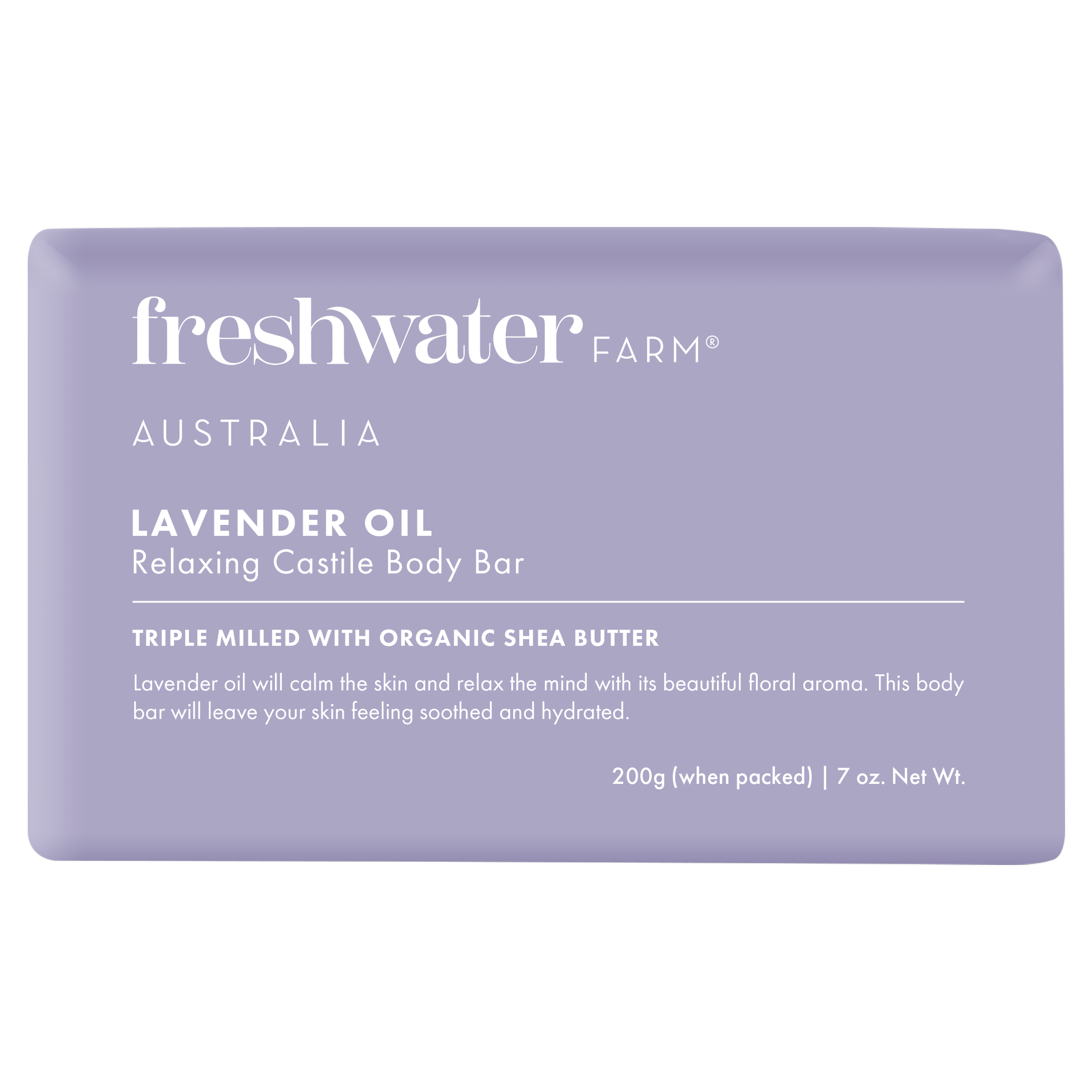 BODY BAR | Relaxing Lavender Oil 200g