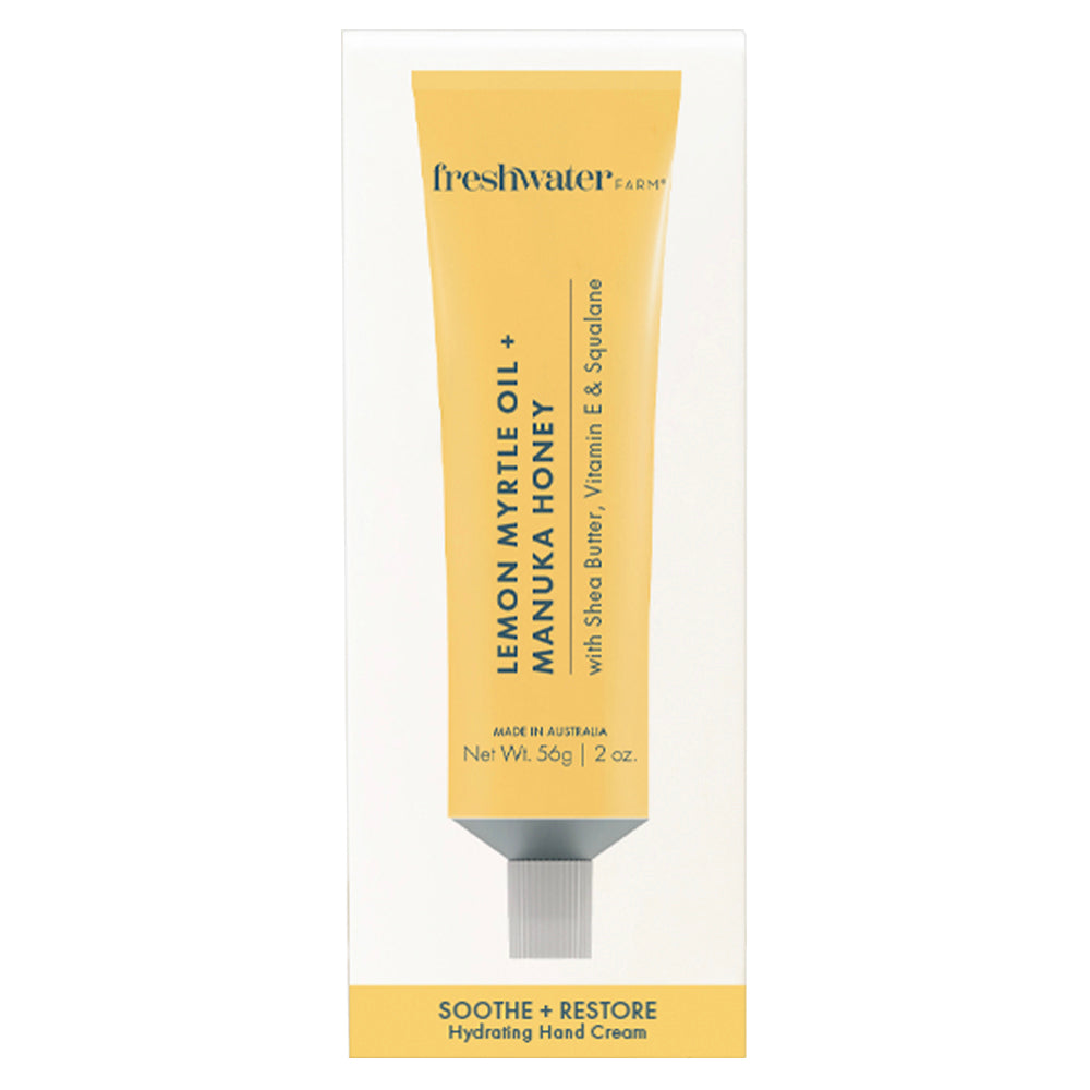 NEW TRAVEL SIZE HAND CREAM | Soothing Lemon Myrtle Oil + Manuka Honey 50ml Travel Size