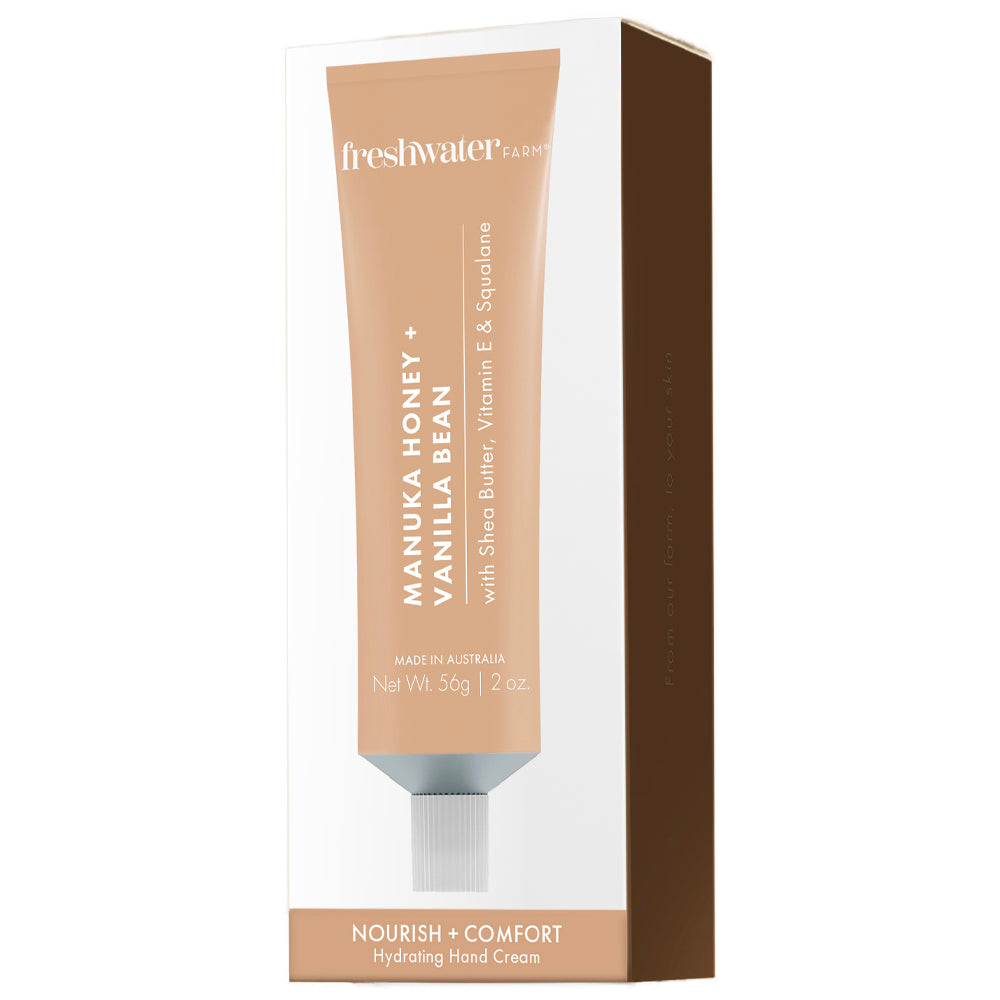 NEW TRAVEL SIZE HAND CREAM | Nourishing Manuka Honey + Vanilla Bean 50ml