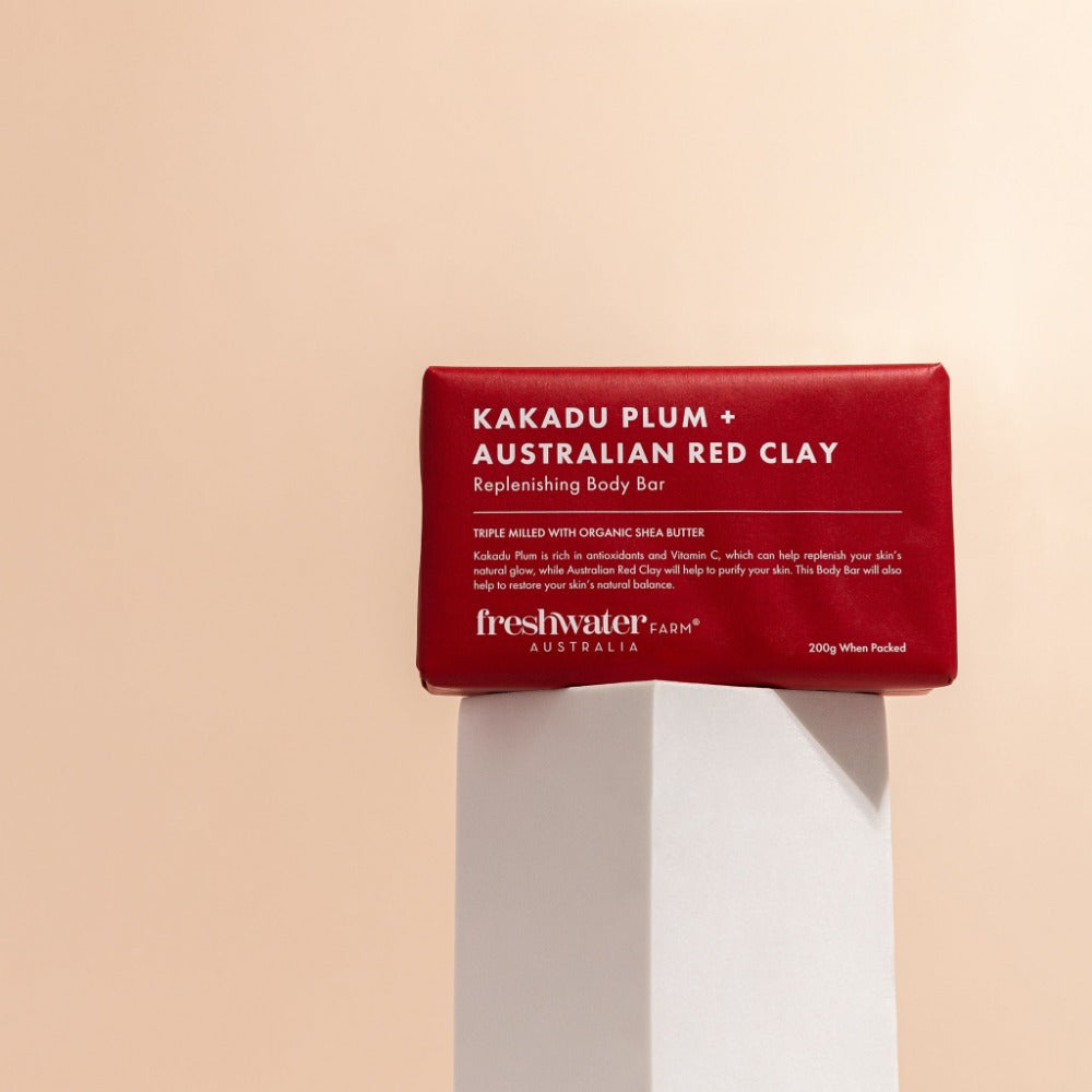 BODY BAR | Replenishing Kakadu Plum + Australian Red Clay 200g
