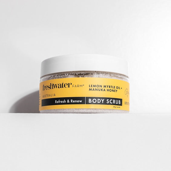 BODY SCRUB | Soothing Lemon Myrtle Oil + Manuka Honey 200g