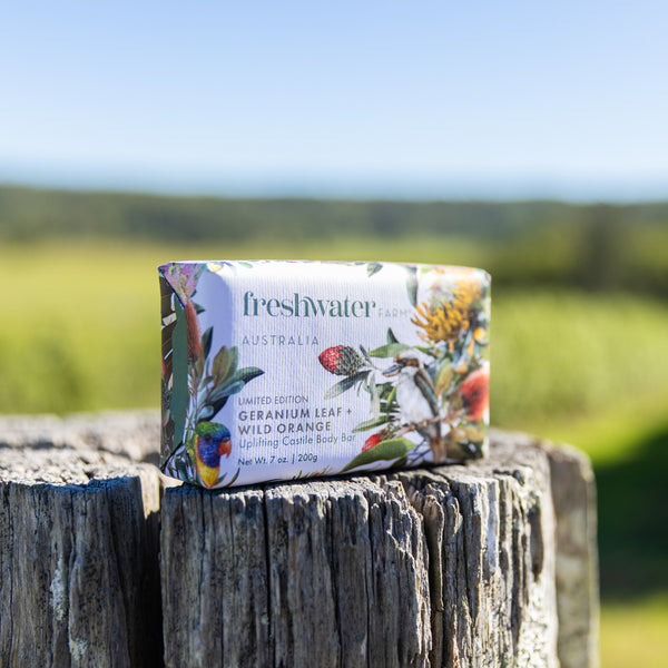 LIMITED EDITION Native Bloom Body Bar 200g – Freshwater Farm