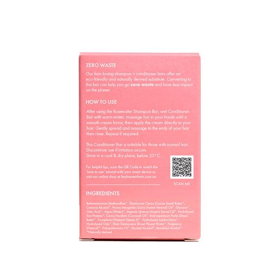 Freshwater Farm Rosewater Conditioner Bar Back