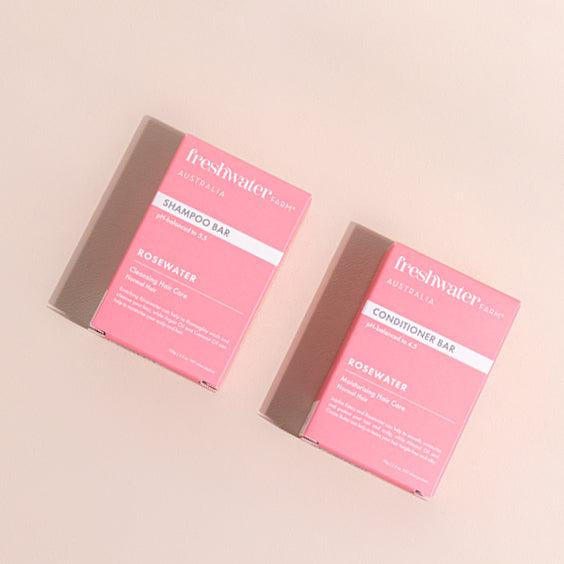 Rosewater Hair Care Bars